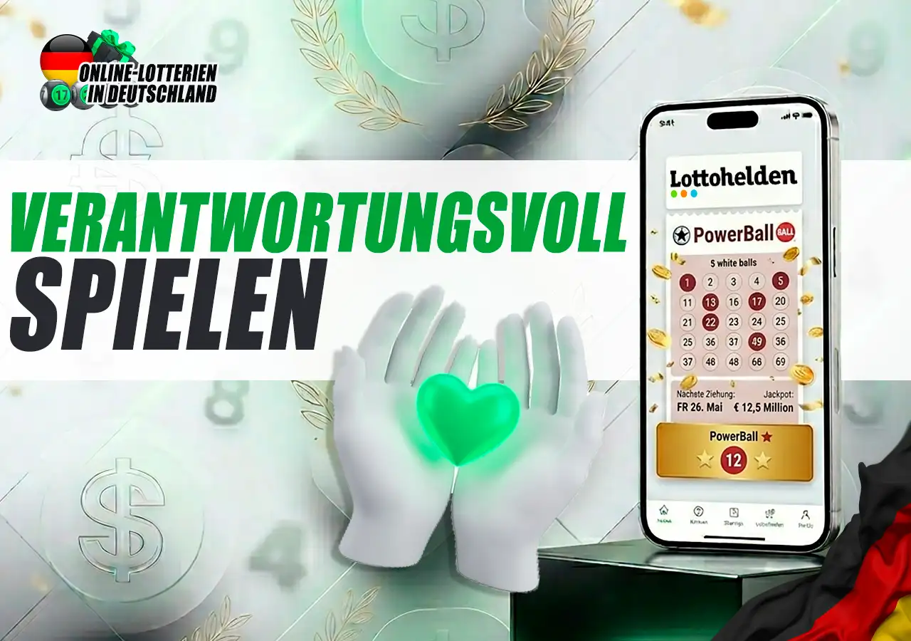 Verantwortungsvolles Spielen, Selbsttest und Hilfe zur Spielsuchtprävention.