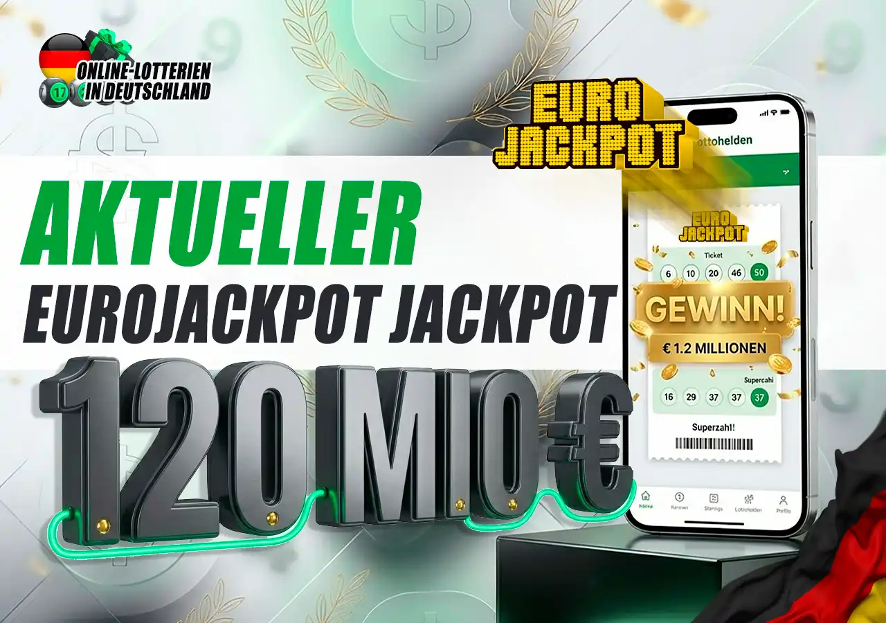 Aktueller EuroJackpot Jackpot und Datum der nächsten Ziehung online.
